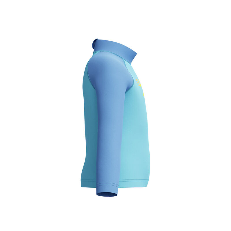 Infant Long Sleeve Print Rashtop, Angelic Blue, hi-res image number 4