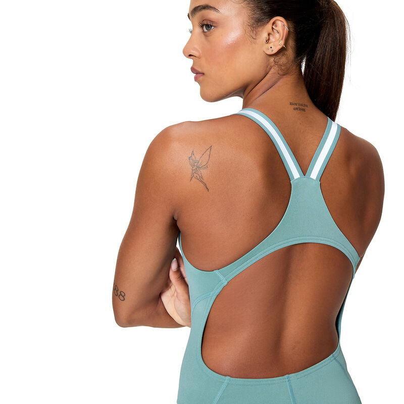 Womens Performance Back, Storm Green, hi-res image number 4