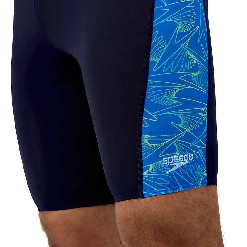 Mens Hyperboom Panel Jammer, Navy/Lagoon Blue, hi-res image number 6