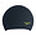 Junior Long Hair Cap, Black/Acid Green, swatch