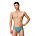 Mens Movement Brief, Storm Green, swatch