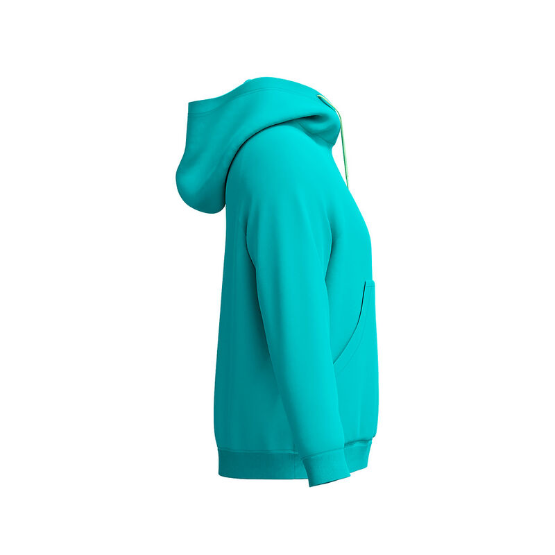 Unisex Event Fleece Hoodie, Blue/Green, hi-res image number 8
