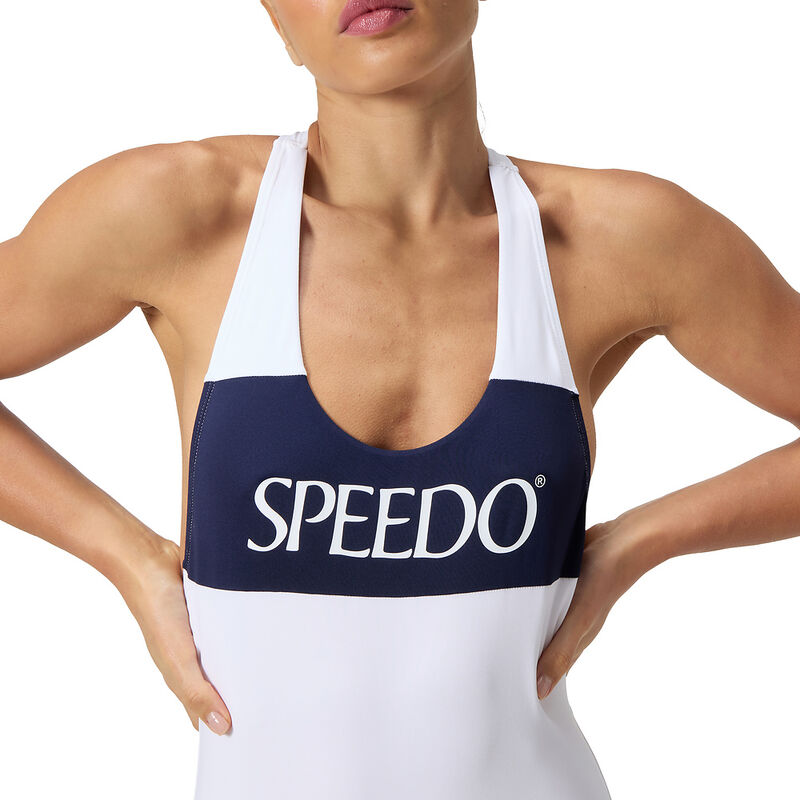 Womens Racerback One Piece White, White, hi-res image number 6