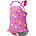 Toddler Girls LTS Printed Frill Thinstrap One Piece, Neon Flamingo, swatch