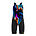 Junior Girls Endurance+ Max Openback Kneeskin, Lava Blur, swatch