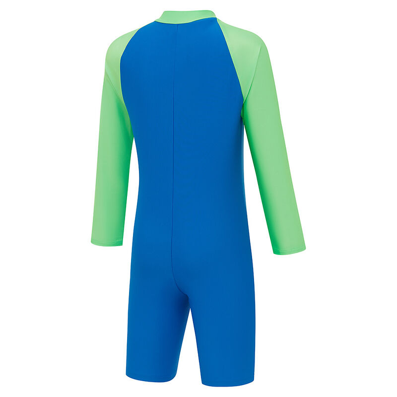 Toddler Boys Long Sleeve Zip Sunsuit