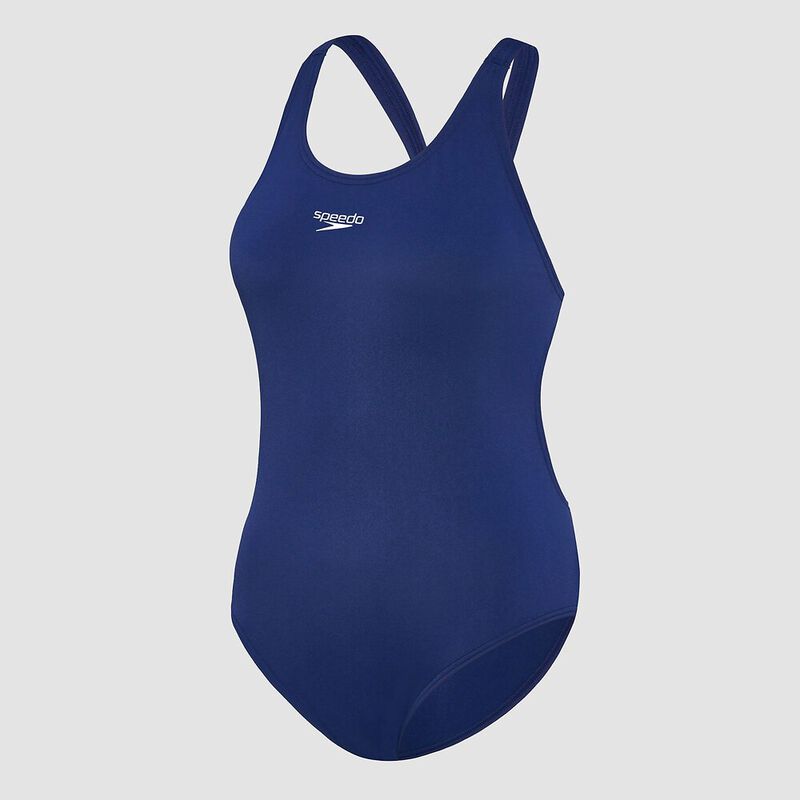 Womens Endurance+ Leaderback One Piece, Speedo Navy, hi-res image number 3