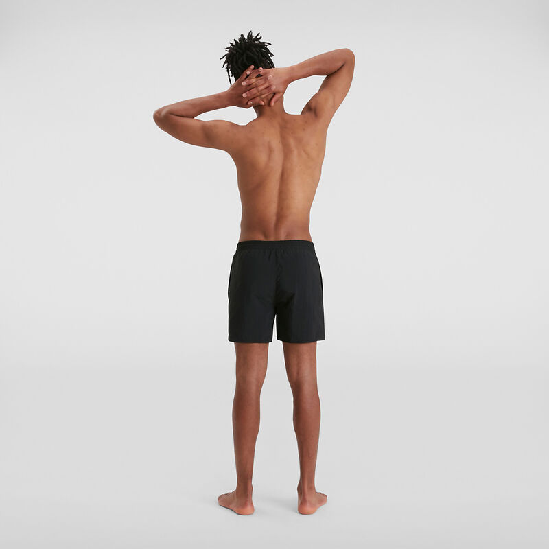 Mens Essentials 16" Watershort, Black, hi-res image number 3