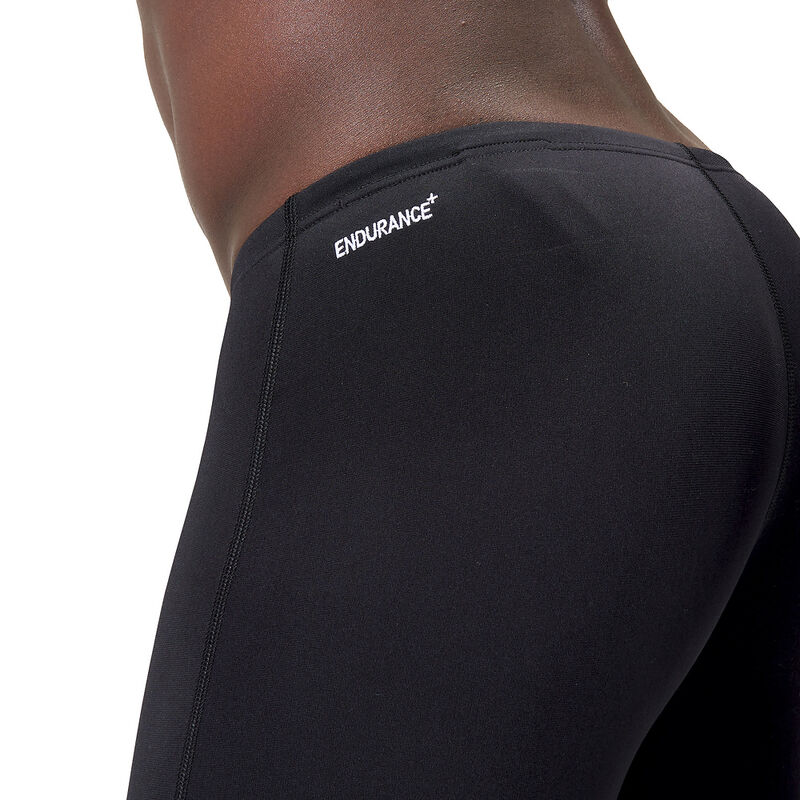 Mens Endurance + V Cut Mid Jammer, Black, hi-res image number 6