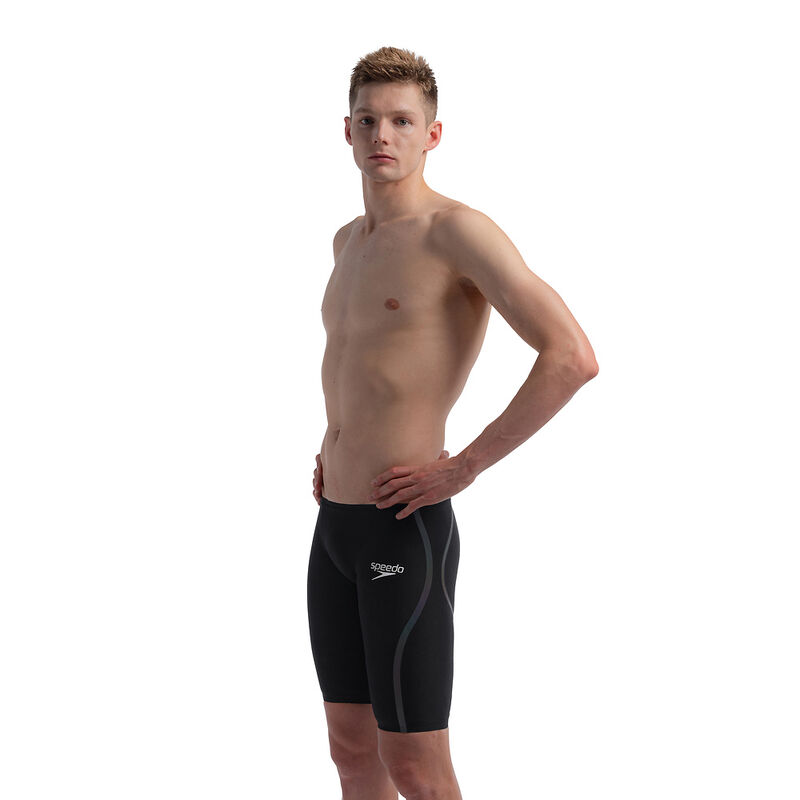 Mens Fastskin LZR Pure Intent 2.0 Jammer, Black/Iridescent, hi-res image number 3