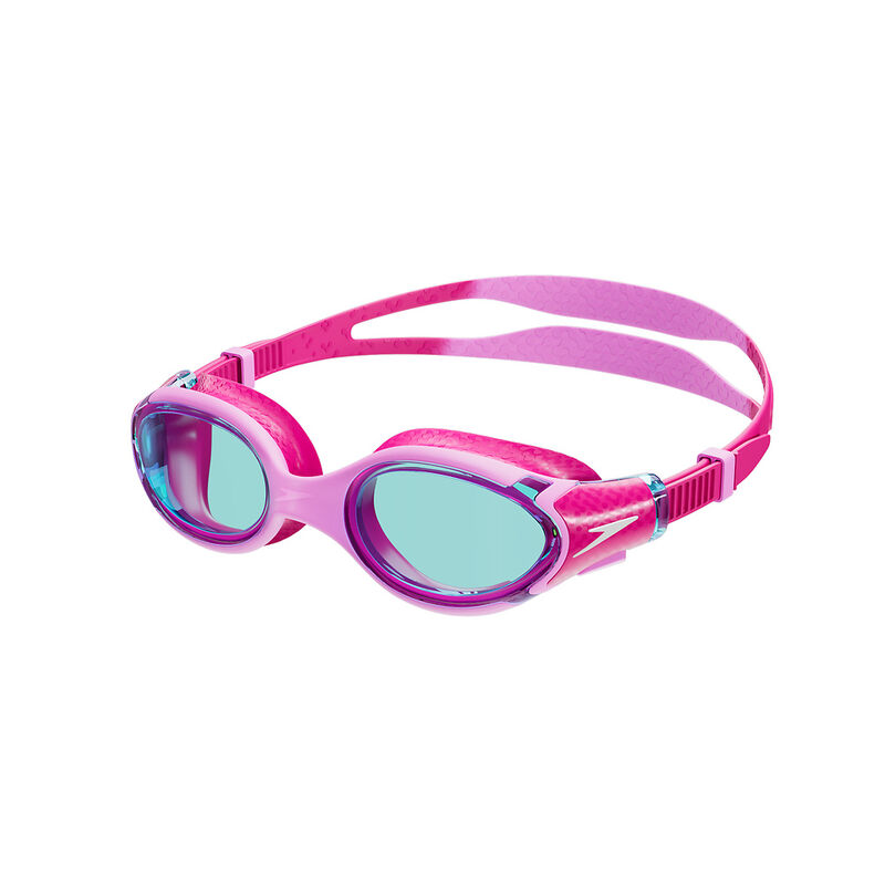 Biofuse 2.0 Junior Goggle, Flamingo Pink/Electric Pink/Blue, hi-res image number 1
