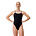 Solid V-Back 2.0 One Piece, Black, swatch