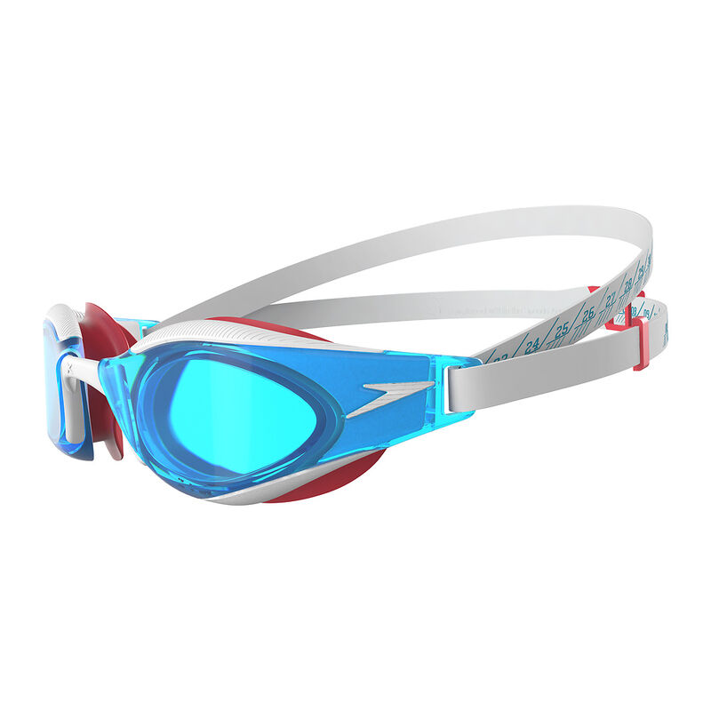 Fastskin Hyper Elite Goggle, Flame Red/Bolt/Aqua Blue, hi-res image number 3