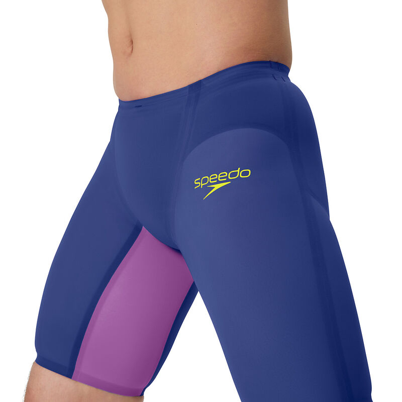 Mens LZR Valor 2.0 Jammer, Noble Navy/Neon Jelly, hi-res image number 6