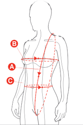 triathlon wetsuit size chart measurement women